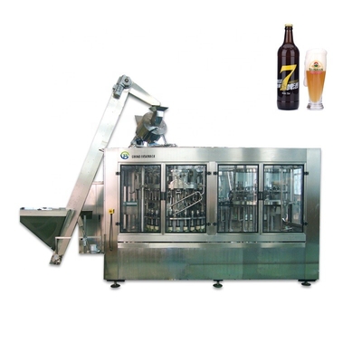 Líquido químico de relleno y que capsula de la máquina automático para el enlatado de la cerveza